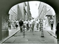 Kamenita vrata 1984. godine, turisti iz Francuske